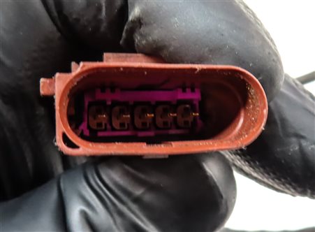 Thumbnail 6: 2018 AUDI A8L D4 4H 4.0L (CTGF) ENGINE OXYGEN O2 LAMBDA PROBE WIRE SENSOR SET/4