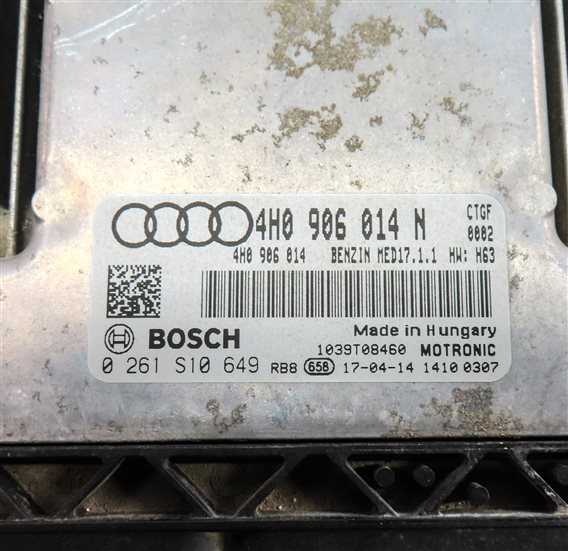 Thumbnail 7: 2016-2018 AUDI A8 D4 4H 4.0L ECM ENGINE COMPUTER CONTROL MODULE