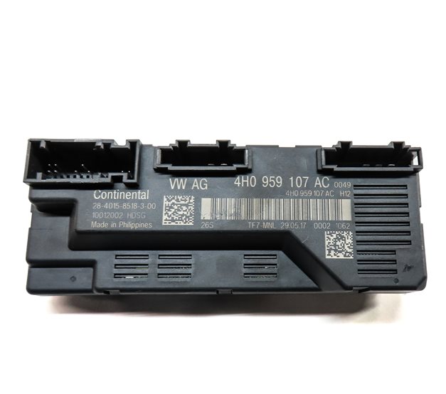 Thumbnail 2: 2018 AUDI A8L (D4 4H) REAR TRUNK HATCH LID CONTROL MODULE