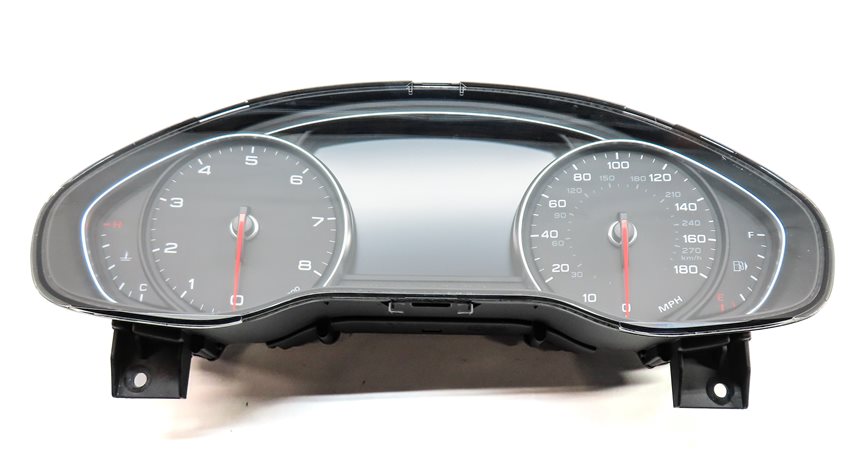 Thumbnail 2: 17-18 AUDI A8 D4 4H ADAPTIVE CRUISE SPEEDOMETER GAUGE INSTRUMENT CLUSTER (0k)