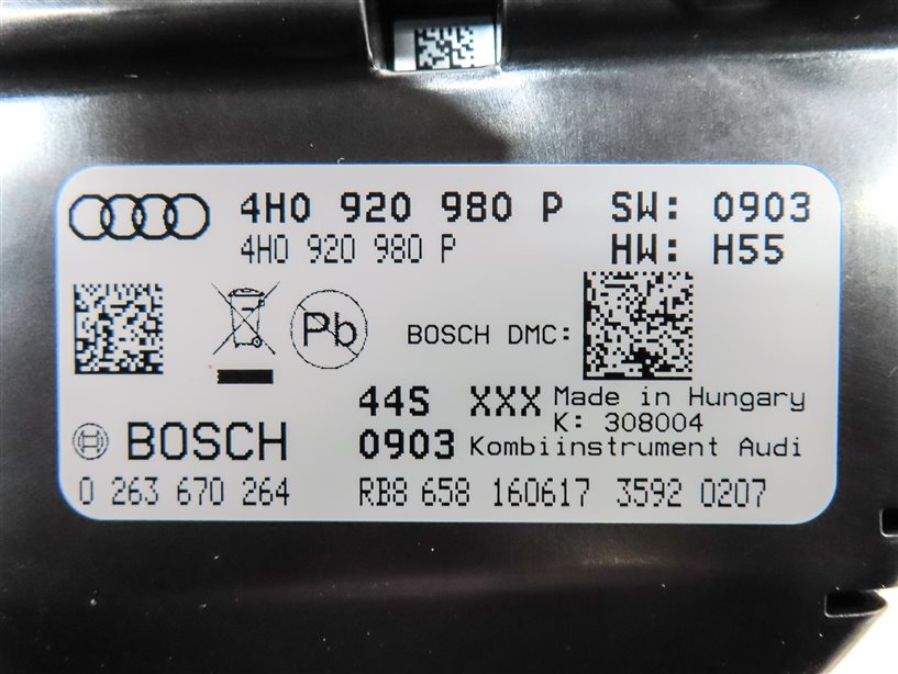 Thumbnail 7: 17-18 AUDI A8 D4 4H ADAPTIVE CRUISE SPEEDOMETER GAUGE INSTRUMENT CLUSTER (0k)