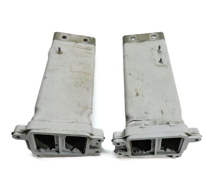 Thumbnail 2: 11-18 AUDI A8 S8 (D4 4H) FRONT LEFT & RIGHT BUMPER REINFORCEMENT BAR BRACKET SET