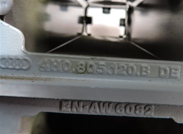 Thumbnail 8: 11-18 AUDI A8 S8 (D4 4H) FRONT LEFT & RIGHT BUMPER REINFORCEMENT BAR BRACKET SET
