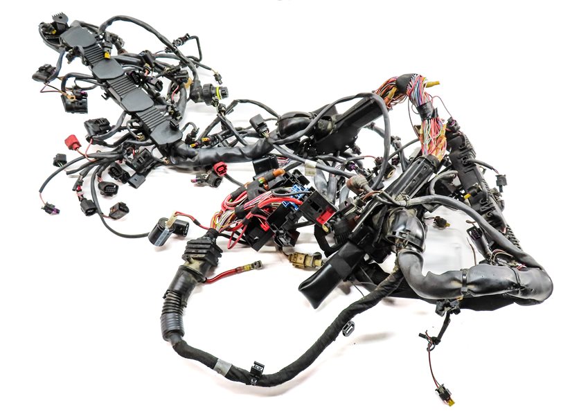 2018 AUDI A8L (D4 4H) 4.0L (CTGF) ENGINE MOTOR WIRE WIRING HARNESS LOOM