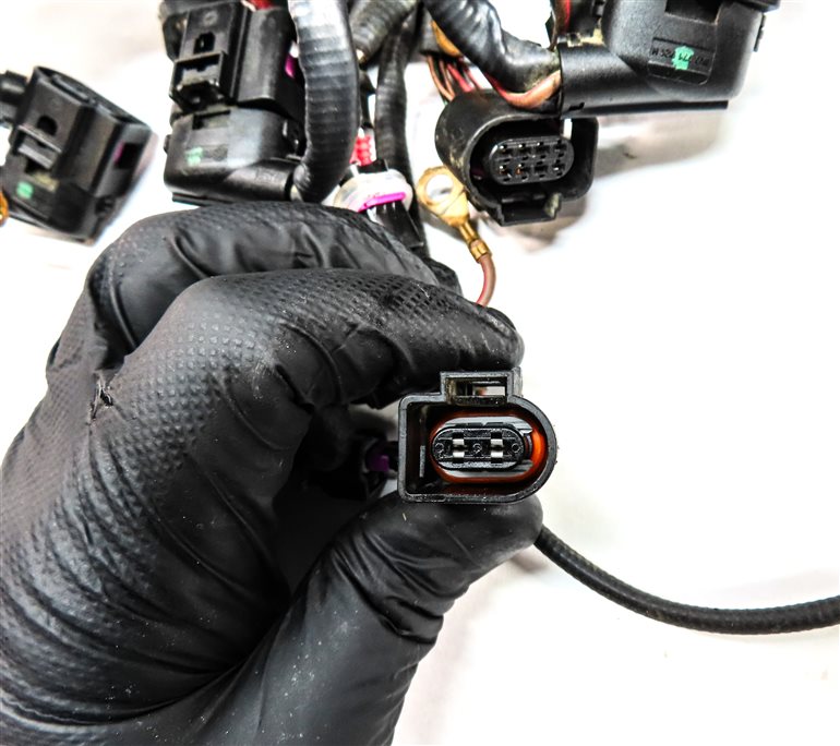 Thumbnail 7: 2018 AUDI A8L (D4 4H) 4.0L (CTGF) ENGINE MOTOR WIRE WIRING HARNESS LOOM