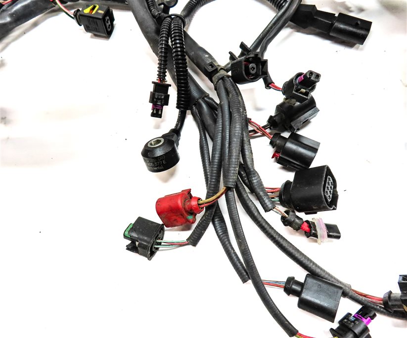 Thumbnail 8: 2018 AUDI A8L (D4 4H) 4.0L (CTGF) ENGINE MOTOR WIRE WIRING HARNESS LOOM