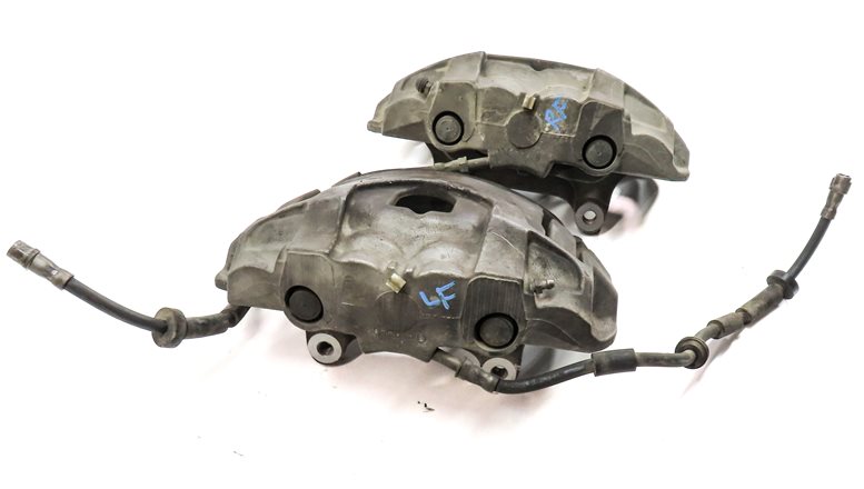 Thumbnail 2: 2011-2018 AUDI A8 (D4 4H) FRONT LEFT & RIGHT BRAKE CALIPER SET 2 (14.96" ROTOR)