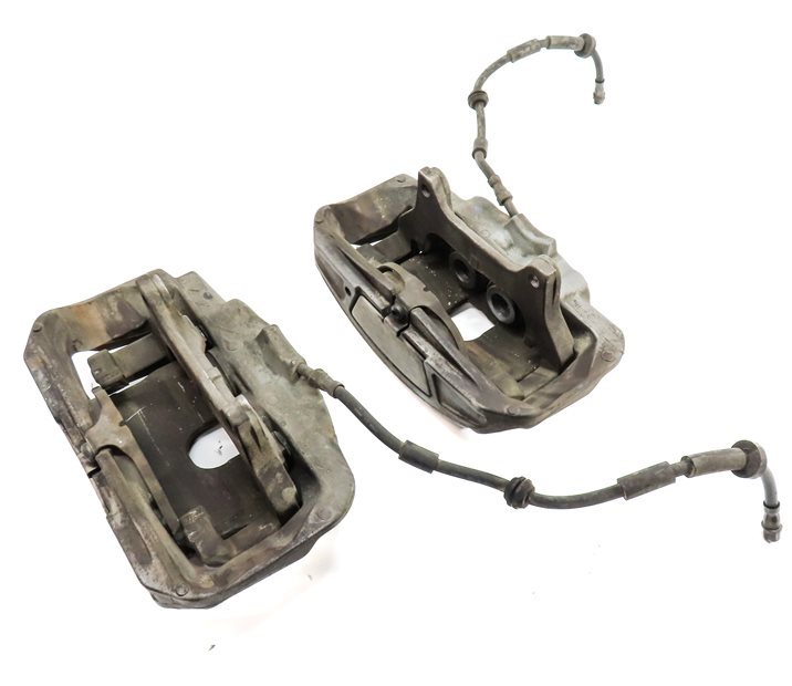 Thumbnail 4: 2011-2018 AUDI A8 (D4 4H) FRONT LEFT & RIGHT BRAKE CALIPER SET 2 (14.96" ROTOR)