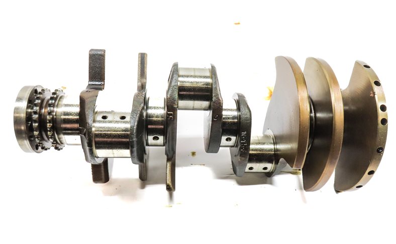 Thumbnail 2: 2018 AUDI A8L (D4 4H) 4.0L (CTGF) ENGINE MOTOR CRANK SHAFT CRANKSHAFT