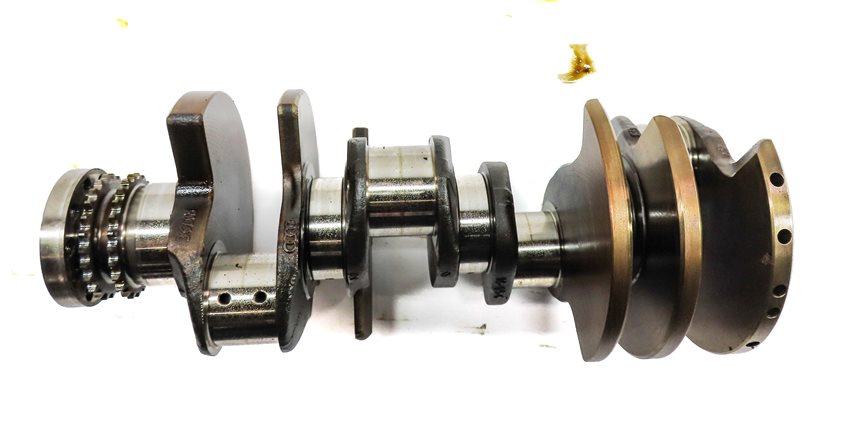 Thumbnail 4: 2018 AUDI A8L (D4 4H) 4.0L (CTGF) ENGINE MOTOR CRANK SHAFT CRANKSHAFT