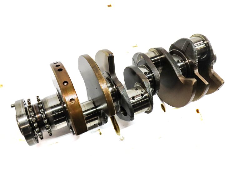 Thumbnail 5: 2018 AUDI A8L (D4 4H) 4.0L (CTGF) ENGINE MOTOR CRANK SHAFT CRANKSHAFT