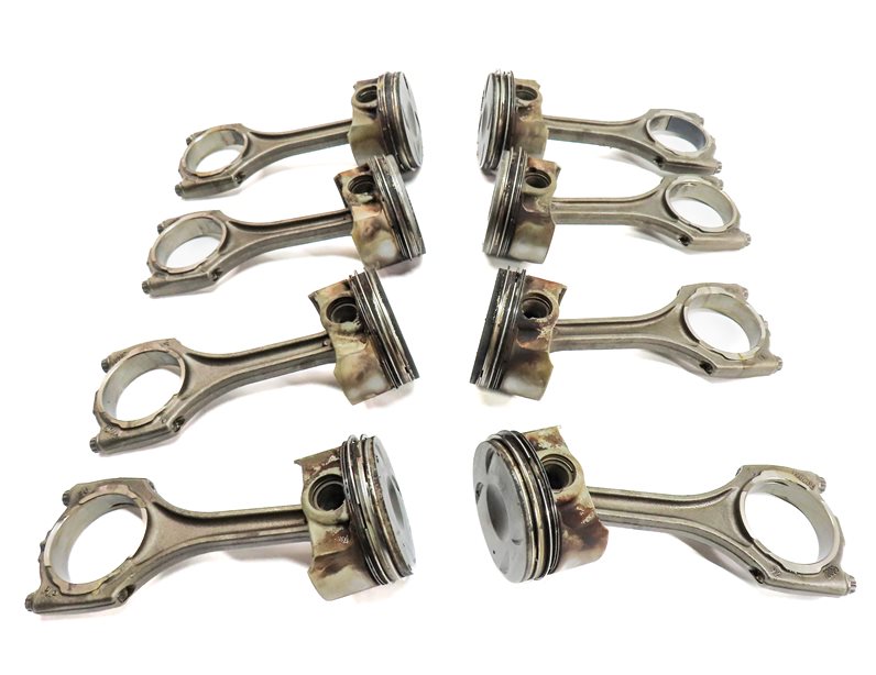 15-19 AUDI A6 A7 A8 Q7 (C7 D4 4H 4M) 3.0L SUPER PISTON & CONNECTING ROD SET 6