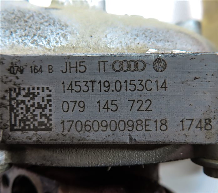 Thumbnail 7: 13-18 AUDI A8 S6 S7 S8 (D4 4H C7 4GH) 4.0L TURBO ENGINE RIGHT TURBO TURBOCHARGER