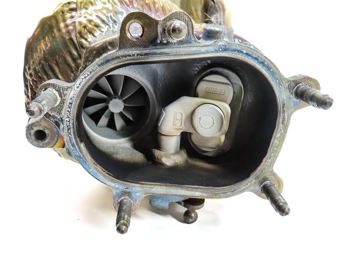 Thumbnail 6: 13-18 AUDI A8 S6 S7 S8 (D4 4H C7 4GH) 4.0L TURBO ENGINE LEFT TURBO TURBOCHARGER