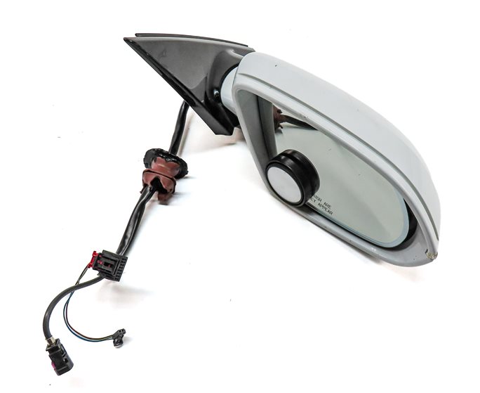 11-18 AUDI A8 S8 D4 4H RIGHT DOOR MIRROR HEAT CAMERA PFOLD AUTODIM BLIND(White)