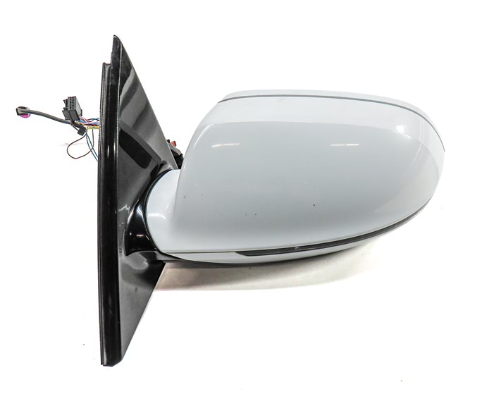Thumbnail 4: 11-18 AUDI A8 S8 D4 4H LEFT DOOR MIRROR HEAT CAMERA PFOLD AUTODIM BLIND (White)