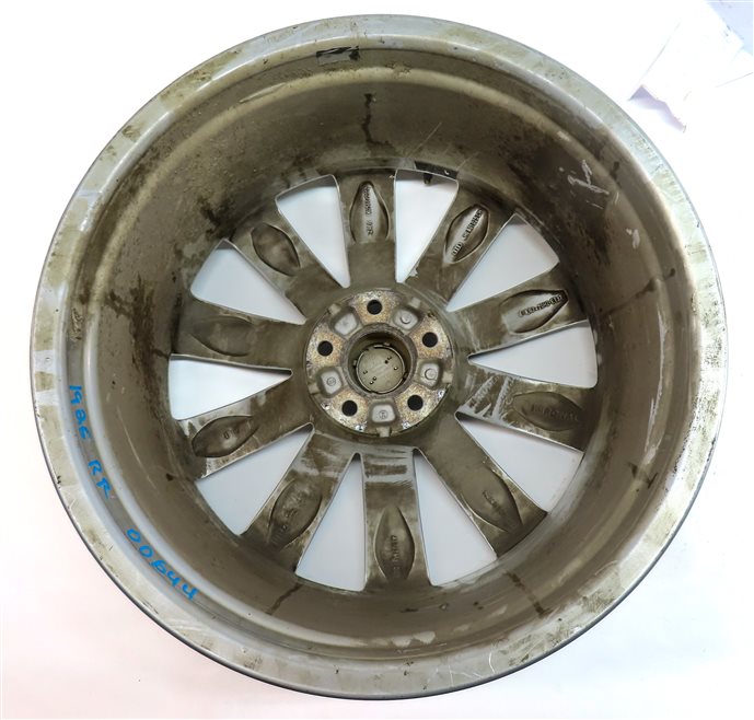 Thumbnail 3: 2016-2018 AUDI A8 D4 4H 20X9 INCH 10 SINGLE SPOKE ALUMINUM WHEEL RIM