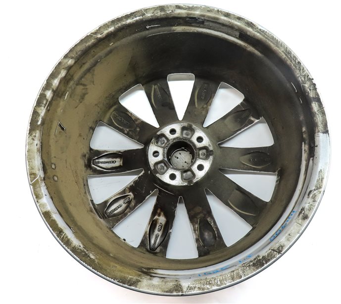 Thumbnail 3: 2016-2018 AUDI A8 D4 4H 20X9 INCH 10 SINGLE SPOKE ALUMINUM WHEEL RIM