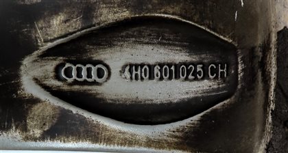 Thumbnail 4: 2016-2018 AUDI A8 D4 4H 20X9 INCH 10 SINGLE SPOKE ALUMINUM WHEEL RIM