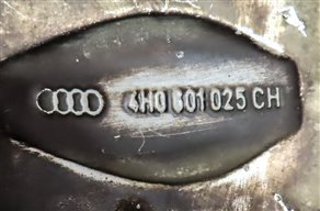 Thumbnail 3: 2016-2018 AUDI A8 D4 4H 20X9 INCH 10 SINGLE SPOKE ALUMINUM WHEEL RIM
