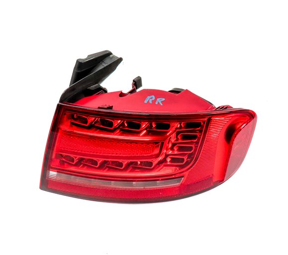 Thumbnail 3: 10-12 AUDI A4 S4 B8 8K REAR RIGHT PASSENGER OUTER TAILLIGHT BRAKE LIGHT LAMP LED