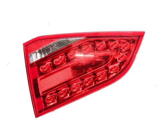 10-12 AUDI A4 S4 B8 8K REAR RIGHT PASSENGER INNER TRUNK TAILLIGHT LIGHT LAMP LED