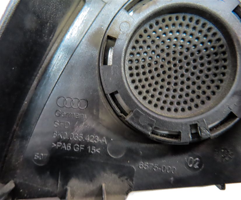 Thumbnail 7: 2012 AUDI S4 (B8 8K) FRONT LEFT DRIVER BANG & OLUFSEN SPEAKER GRILLE (BLACK)