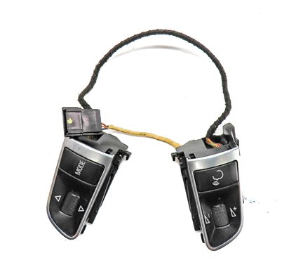 2012 AUDI S4 B8 8K DRIVER STEERING WHEEL MEDIA PHONE OPTION SELECT SWITCH SET/2