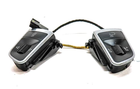 Thumbnail 3: 2012 AUDI S4 B8 8K DRIVER STEERING WHEEL MEDIA PHONE OPTION SELECT SWITCH SET/2