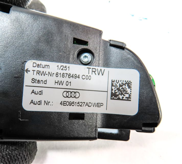 Thumbnail 8: 2012 AUDI S4 B8 8K DRIVER STEERING WHEEL MEDIA PHONE OPTION SELECT SWITCH SET/2