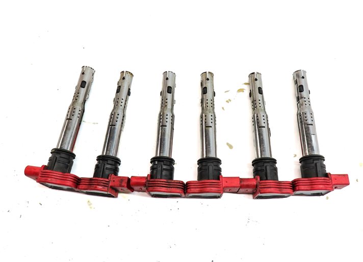 Thumbnail 2: 2005-2017 AUDI A4 S4 A5 S5 A6 S6 A7 A8 Q5 SQ5 Q7 R8 S8 IGNITION COIL SET 6