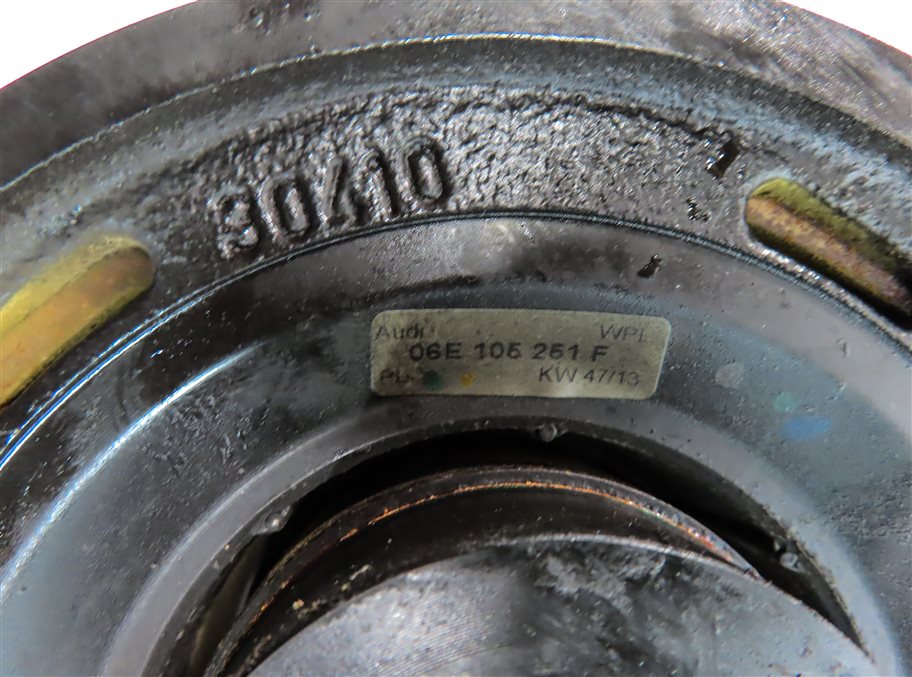 Thumbnail 6: 09-17 AUDI A6 A7 A8 Q5 Q7 S4 S5 (C7 D4 8R 4L B8 8T) 3.0L SUPER HARMONIC BALANCER