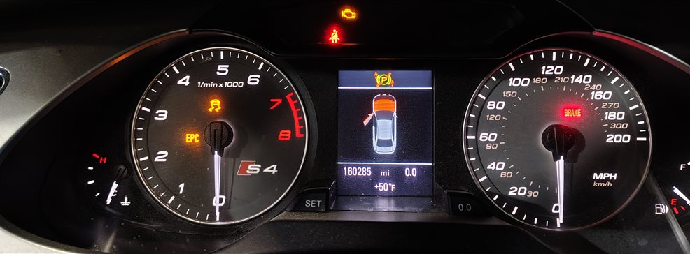 Thumbnail 2: 12 AUDI S4 S5 B8 8K 3.0 SUPER CCBA SPEEDOMETER IGNITION IMMOBILIZER MODULE SET/9