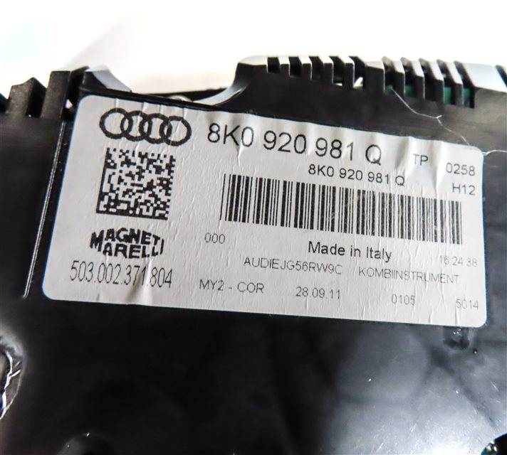Thumbnail 9: 12 AUDI S4 S5 B8 8K 3.0 SUPER CCBA SPEEDOMETER IGNITION IMMOBILIZER MODULE SET/9