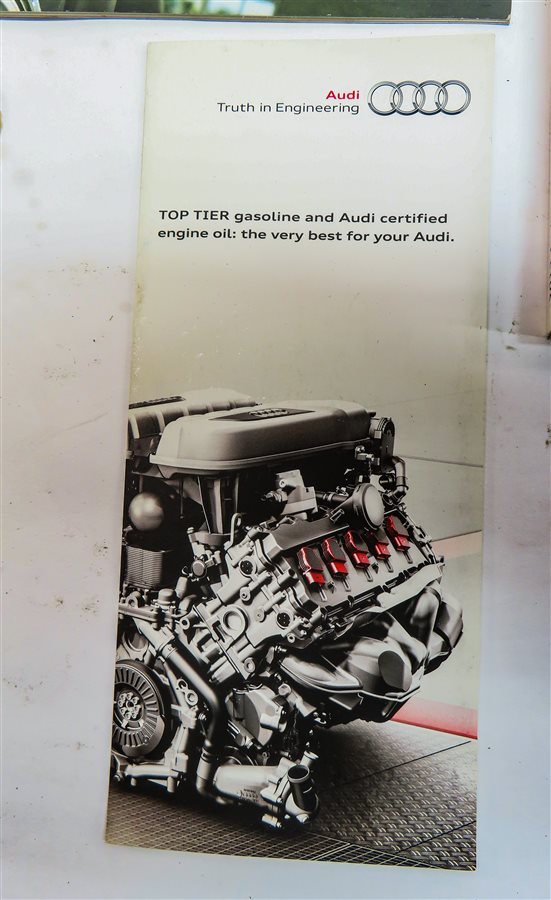 Thumbnail 5: 2012 AUDI S4 (B8 8K) 3.0L SUPER (CCBA) ENGINE OWNERS MANUAL BOOKLET SET/9 w/CASE