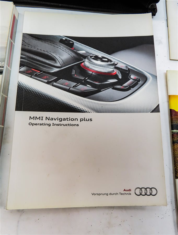 Thumbnail 7: 2012 AUDI S4 (B8 8K) 3.0L SUPER (CCBA) ENGINE OWNERS MANUAL BOOKLET SET/9 w/CASE