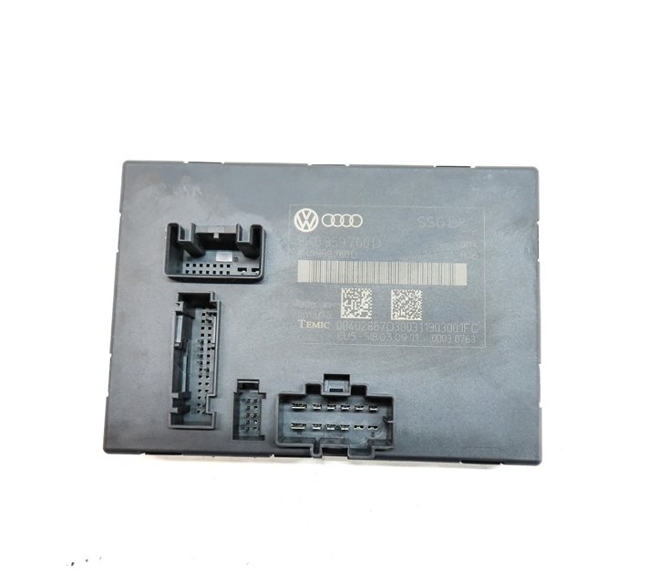 2012 AUDI S4 (B8 8K) FRONT LEFT DRIVER SEAT CONTROL MODULE