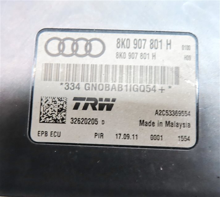 Thumbnail 6: 2008-2012 AUDI A4 S4 A5 Q5 (B8 8K 8T 8R) ELECTRONIC PARKING BRAKE CONTROL MODULE