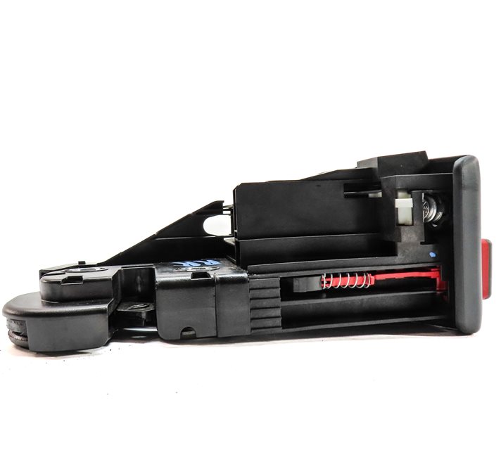Thumbnail 4: 2012 AUDI S4 (B8 8K) REAR RIGHT FOLDING SEAT BACK RELEASE LOCK LATCH HANDLE