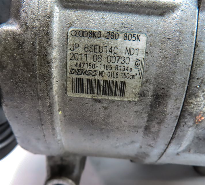 Thumbnail 9: 2008-2012 AUDI A4 S4 A5 S5 Q5 (B8 8K 8T 8R) 3.0L / 3.2L A/C AIR COMPRESSOR PUMP