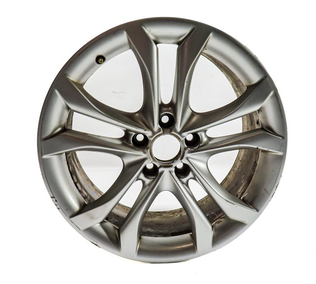 Thumbnail 3: 2009-2012 AUDI A4 S4 (B8 8K) 18x8 ALUMINUM 5-V SPLIT 10 SPOKE WHEEL RIM 