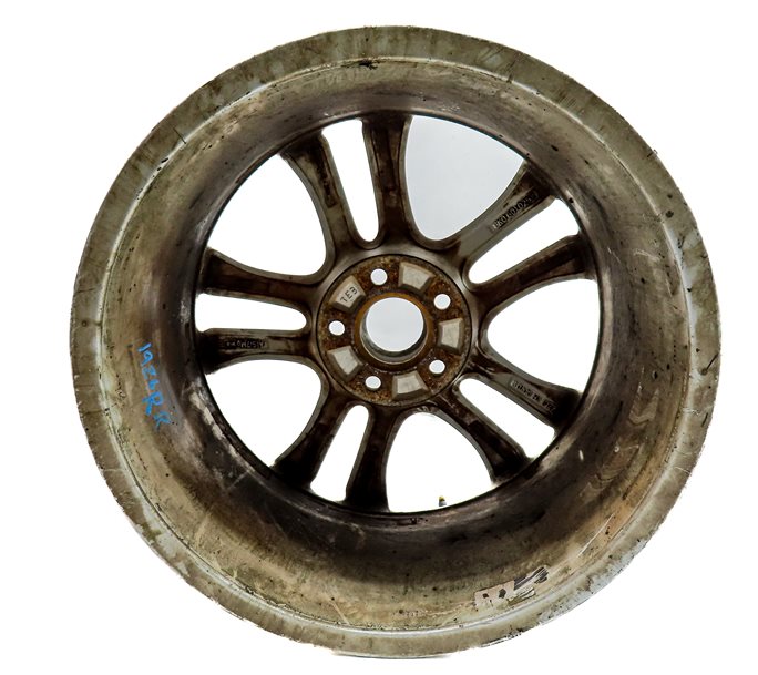 Thumbnail 5: 2009-2012 AUDI A4 S4 (B8 8K) 18x8 ALUMINUM 5-V SPLIT 10 SPOKE WHEEL RIM 