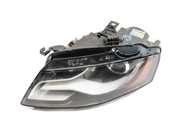 09-12 AUDI A4 S4 B8 8K FRONT LEFT DRIVER XENON HID HEADLIGHT LIGHT LAMP NON AFS