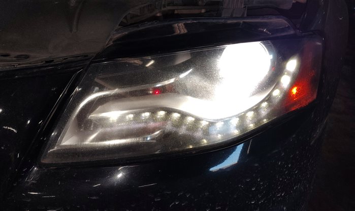 Thumbnail 2: 09-12 AUDI A4 S4 B8 8K FRONT LEFT DRIVER XENON HID HEADLIGHT LIGHT LAMP NON AFS