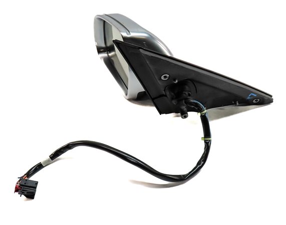 Thumbnail 5: 12-14 AUDI S4 B8 8K LEFT DRIVER PFOLD HEAT MEMORY AUTODIM DOOR MIRROR (ALUMINUM)