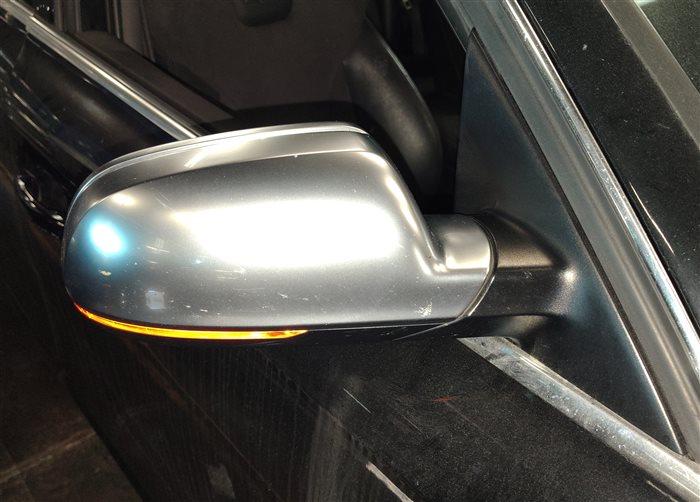 Thumbnail 2: 12-14 AUDI S4 (B8 8K) RIGHT PFOLD HEAT MEMORY AUTODIM DOOR MIRROR (ALUMINUM)