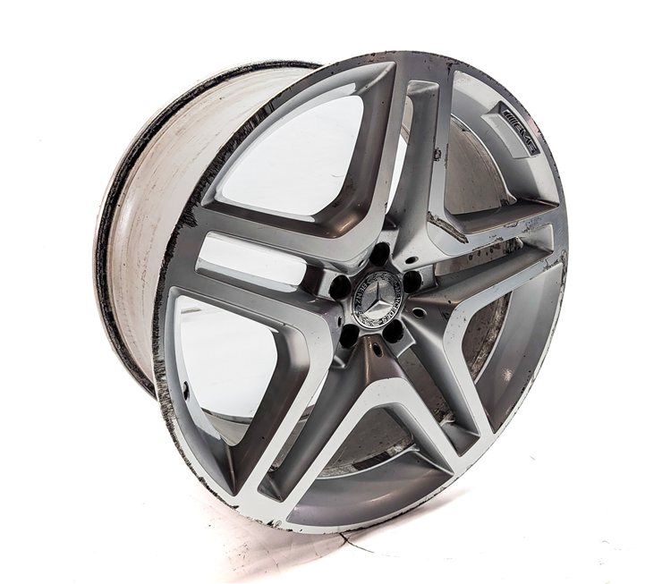 13-19 MERCEDES GL350 GL450 GL550 GLS X166 21x10 ALUMINUM 10 SPOKE AMG WHEEL RIM