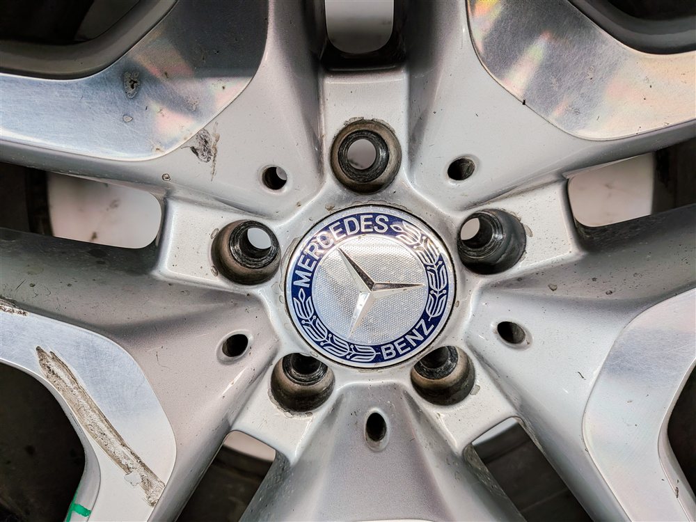 Thumbnail 6: 13-19 MERCEDES GL350 GL450 GL550 GLS X166 21x10 ALUMINUM 10 SPOKE AMG WHEEL RIM