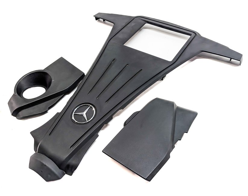 11-20 MERCEDES CL E GL ML S CLASS (W166 X166 C216) 4.6L ENGINE COVER TRIM SET 3