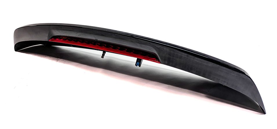 13-19 MERCEDES GL GLS (W166 X166) REAR TRUNK UPPER SPOILER WING TRIM (Black)